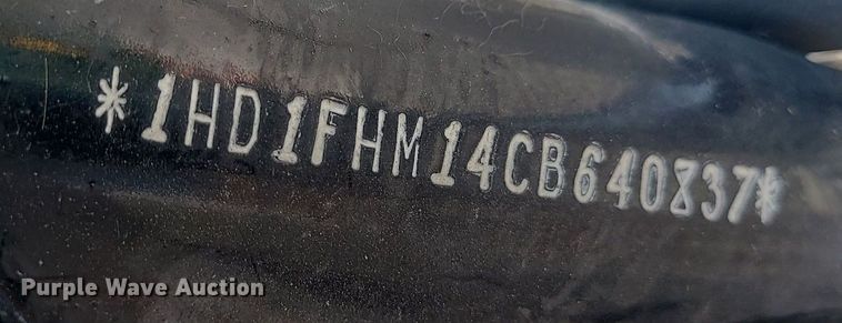 image for item BR9814 2012 Harley Davidson Road King Police  motorcycle