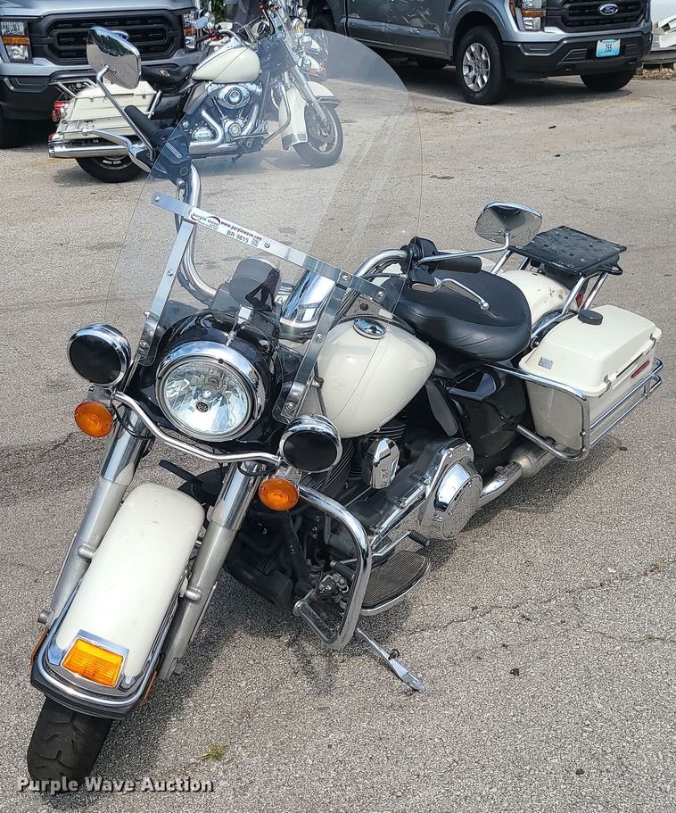 image for item BR9815 2012 Harley Davidson Road King Police  motorcycle