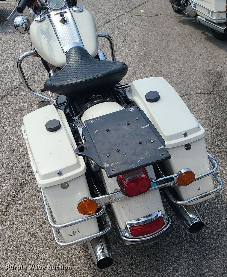 image for item BR9815 2012 Harley Davidson Road King Police  motorcycle