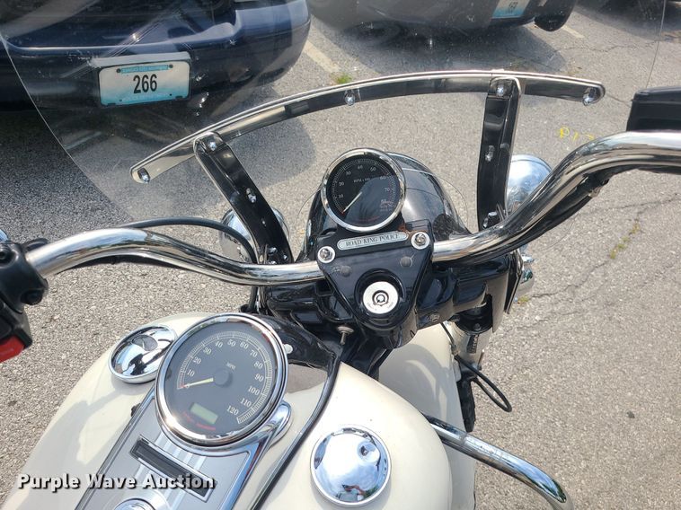 image for item BR9815 2012 Harley Davidson Road King Police  motorcycle