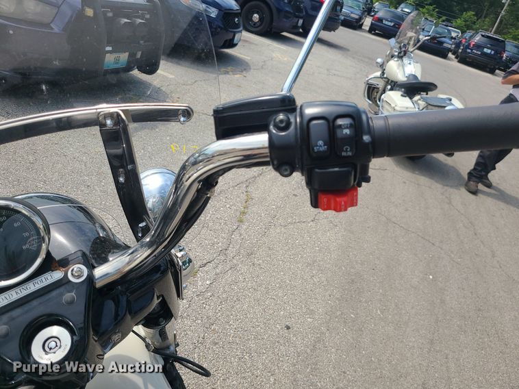 image for item BR9815 2012 Harley Davidson Road King Police  motorcycle