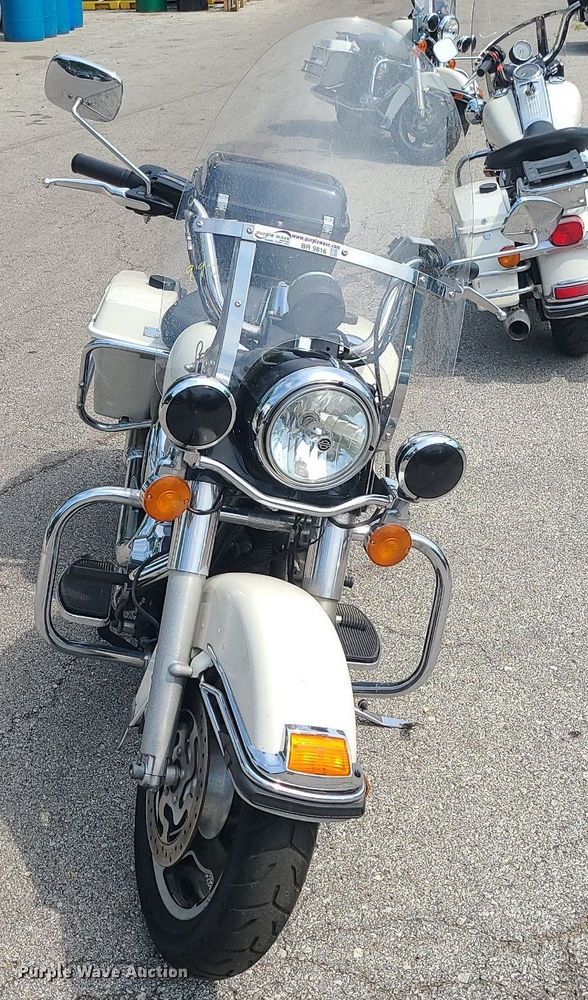 image for item BR9816 2012 Harley Davidson Road King Police  motorcycle
