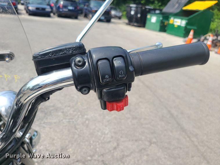 image for item BR9816 2012 Harley Davidson Road King Police  motorcycle