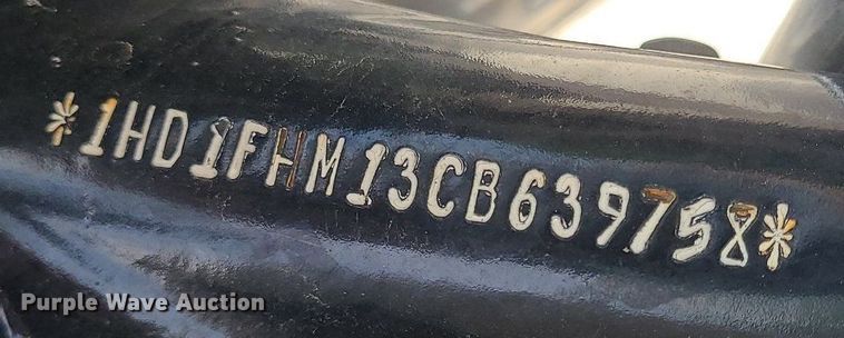 image for item BR9816 2012 Harley Davidson Road King Police  motorcycle