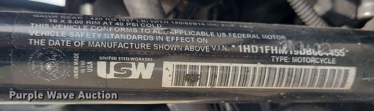 image for item BR9817 2013 Harley Davidson Road King Police  motorcycle