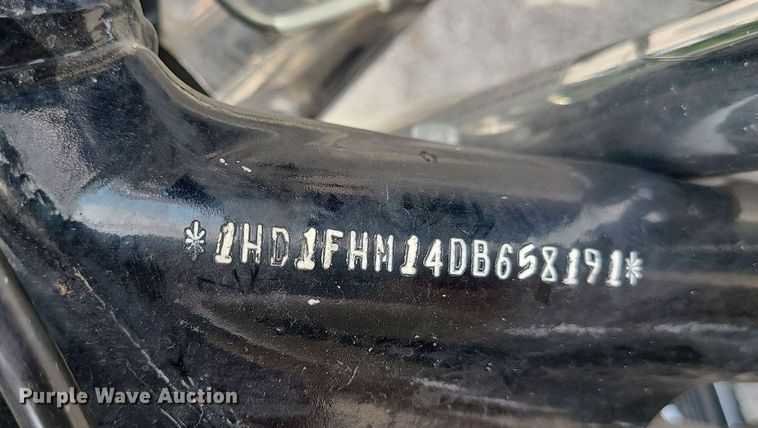 image for item BR9818 2013 Harley Davidson Road King Police  motorcycle