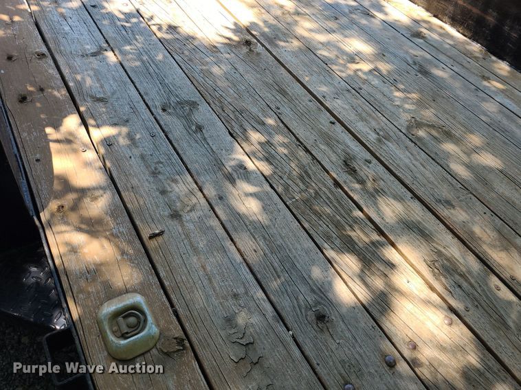 image for item DK1968 2009 Bohnert  tilt deck equipment trailer