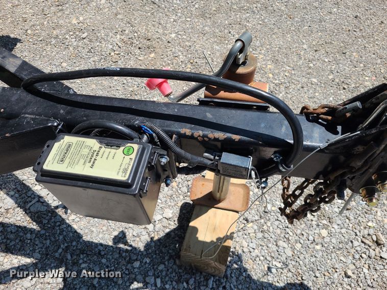 image for item DK1968 2009 Bohnert  tilt deck equipment trailer