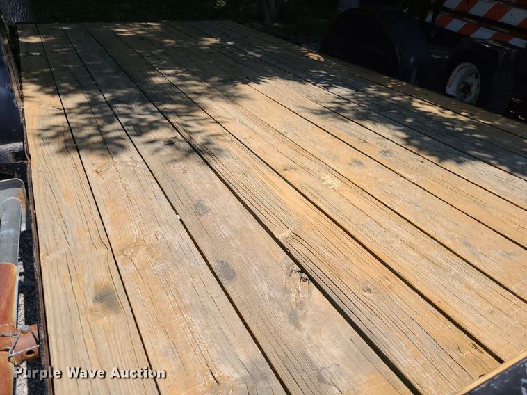 image for item DK1968 2009 Bohnert  tilt deck equipment trailer