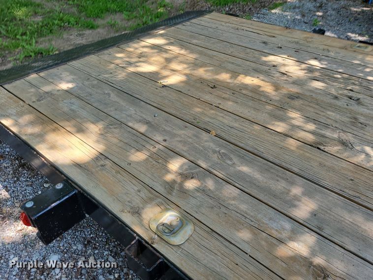 image for item DK1968 2009 Bohnert  tilt deck equipment trailer