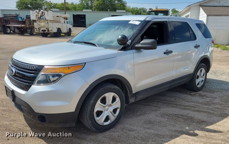 image for item DK1974 2015 Ford Explorer Police Interceptor  SUV