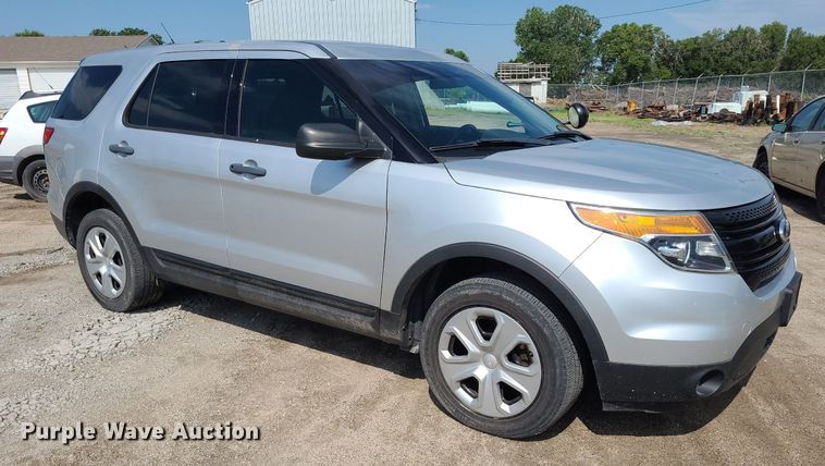 image for item DK1974 2015 Ford Explorer Police Interceptor  SUV