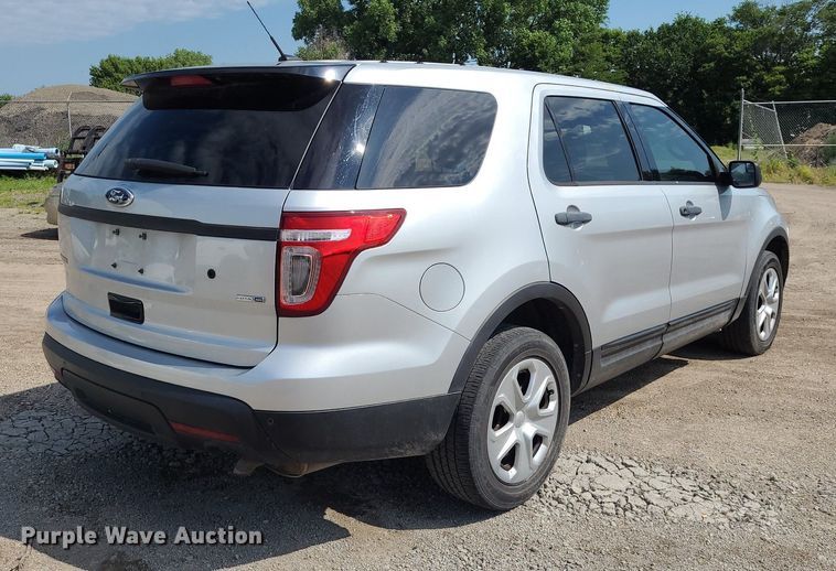 image for item DK1974 2015 Ford Explorer Police Interceptor  SUV