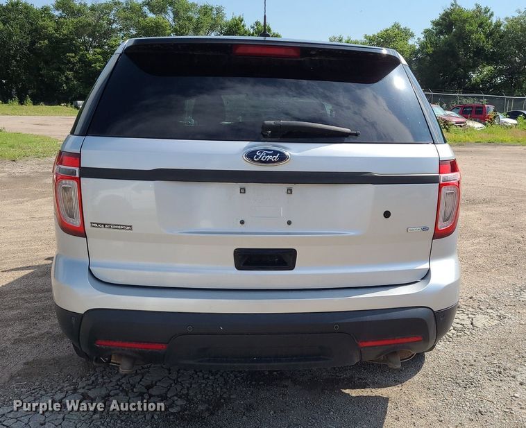 image for item DK1974 2015 Ford Explorer Police Interceptor  SUV
