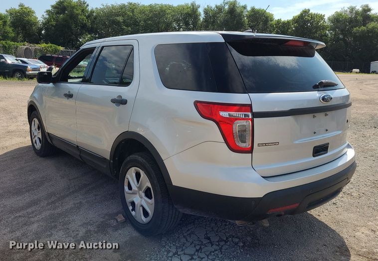 image for item DK1974 2015 Ford Explorer Police Interceptor  SUV