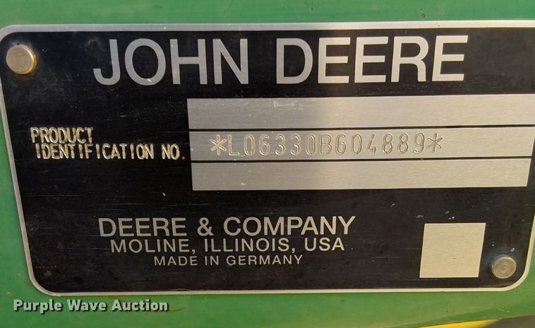 image for item DN3043 2009 John Deere 6330  tractor