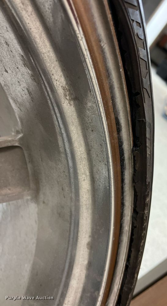 image for item DN3045 (4) 295/25ZR28 tires and wheels