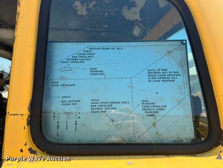 image for item DN3053 1987 Ford C8000  oil distributor truck