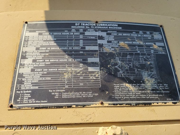 image for item DN4002 Caterpillar D7F  dozer