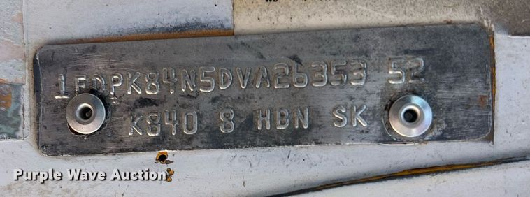 image for item DO1458 1986 Ford F800  dump truck