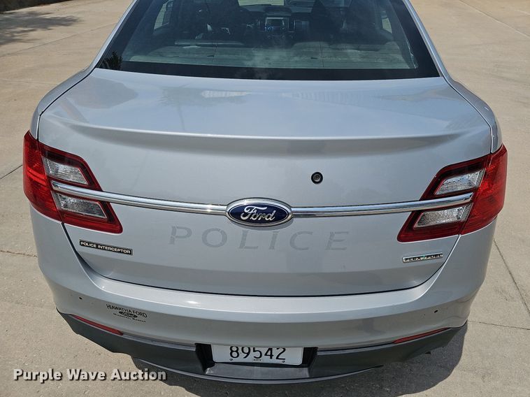 image for item DO2809 2015 Ford Taurus Police Interceptor