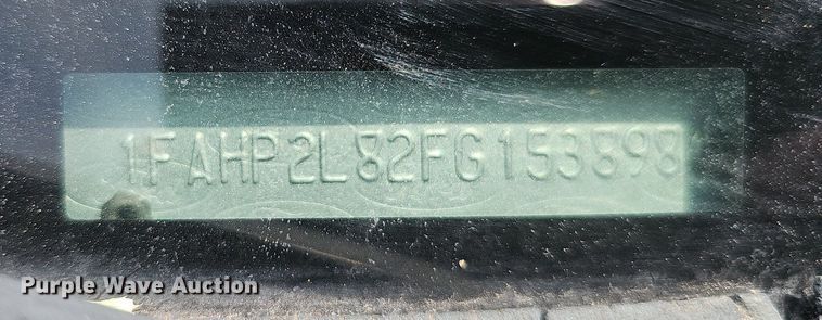 image for item DO2809 2015 Ford Taurus Police Interceptor