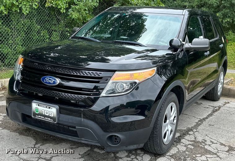 image for item DO5154 2015  Ford Explorer Police Interceptor  SUV