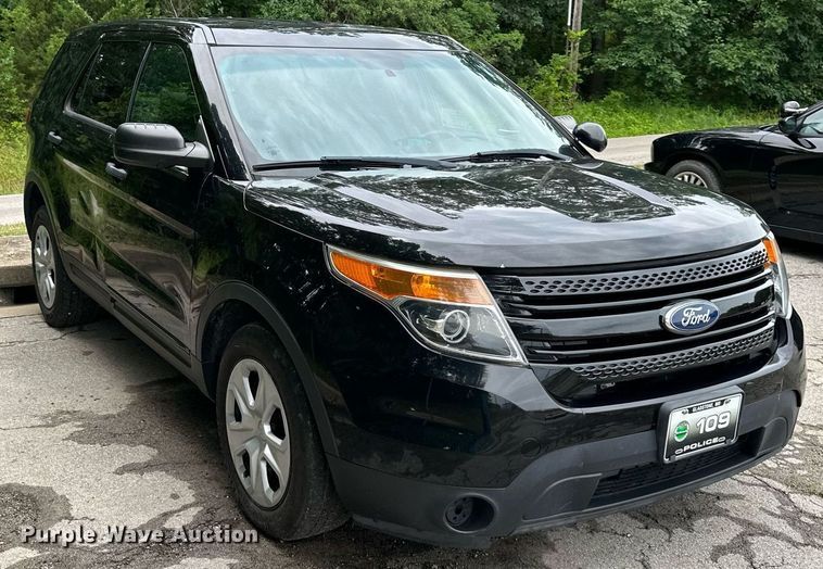 image for item DO5154 2015  Ford Explorer Police Interceptor  SUV