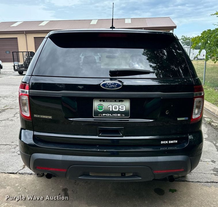 image for item DO5154 2015  Ford Explorer Police Interceptor  SUV