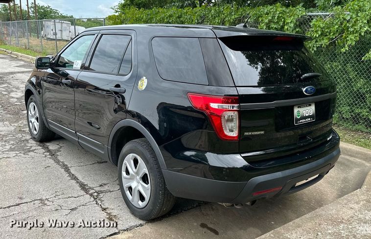 image for item DO5154 2015  Ford Explorer Police Interceptor  SUV