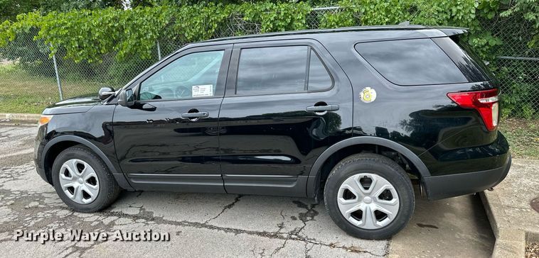 image for item DO5154 2015  Ford Explorer Police Interceptor  SUV