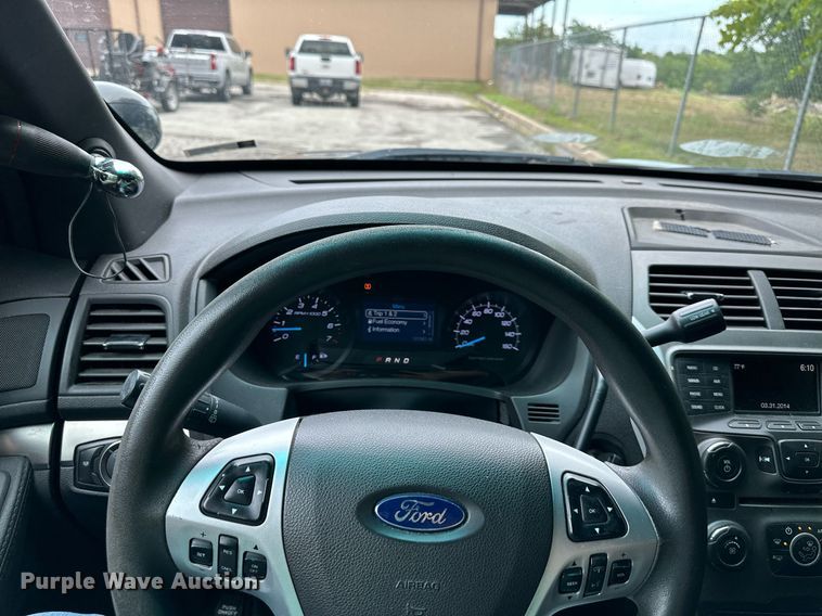 image for item DO5154 2015  Ford Explorer Police Interceptor  SUV