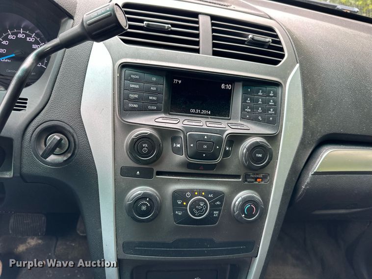 image for item DO5154 2015  Ford Explorer Police Interceptor  SUV