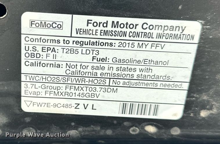 image for item DO5154 2015  Ford Explorer Police Interceptor  SUV