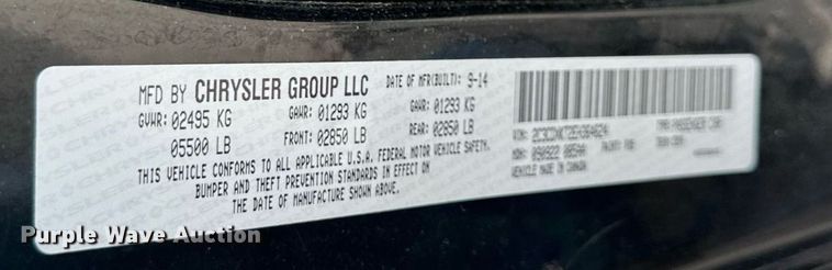 image for item DO5156 2014 Dodge Charger Police