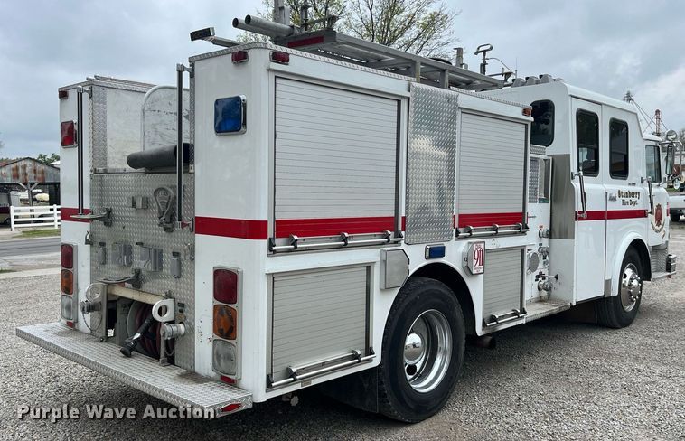 image for item DP0477 1977 Mack CF-600  pumper fire truck
