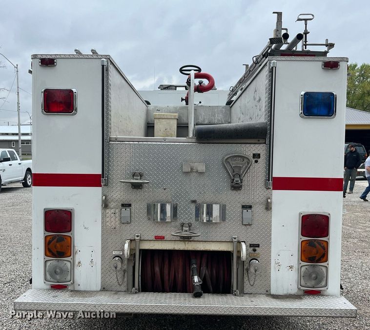 image for item DP0477 1977 Mack CF-600  pumper fire truck