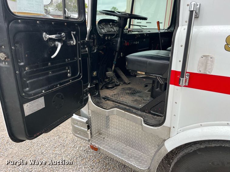 image for item DP0477 1977 Mack CF-600  pumper fire truck