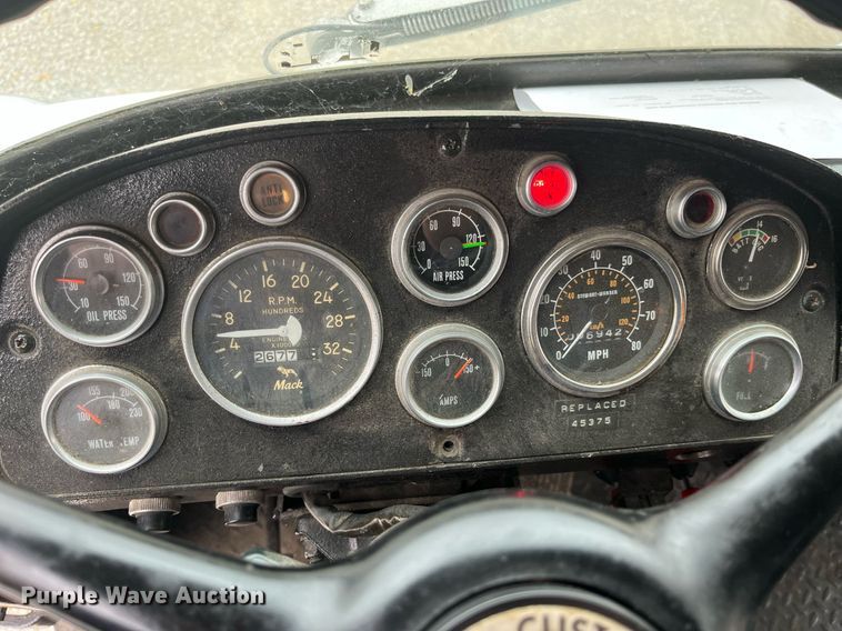 image for item DP0477 1977 Mack CF-600  pumper fire truck