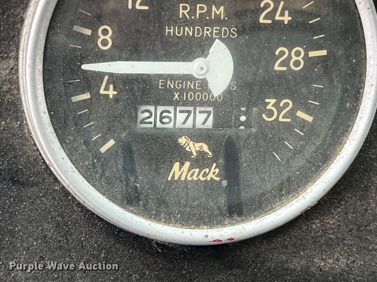 image for item DP0477 1977 Mack CF-600  pumper fire truck