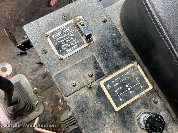 image for item DP0477 1977 Mack CF-600  pumper fire truck