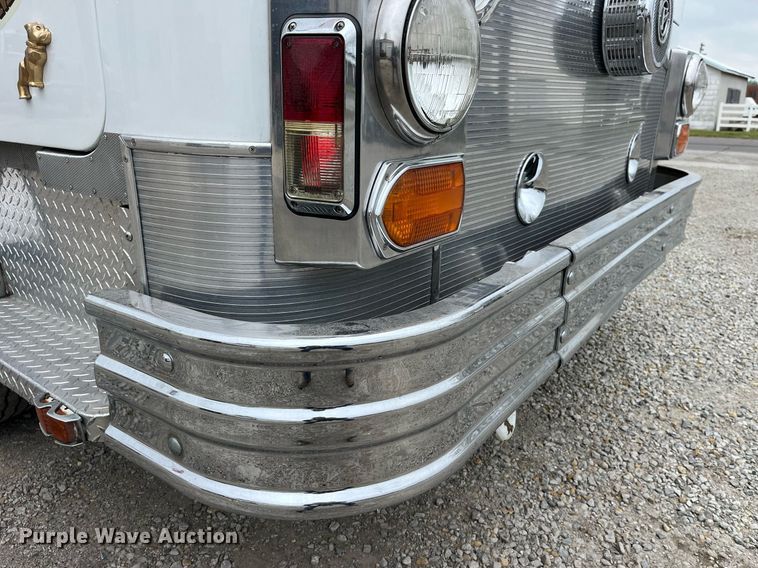 image for item DP0477 1977 Mack CF-600  pumper fire truck