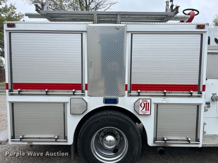 image for item DP0477 1977 Mack CF-600  pumper fire truck