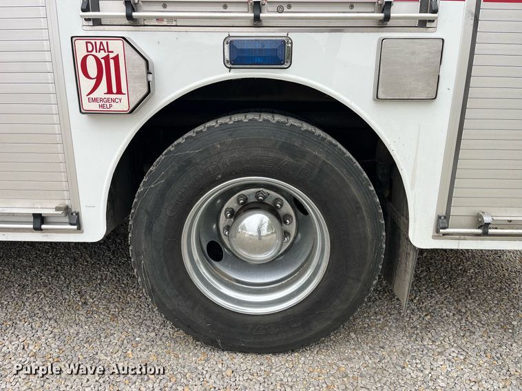 image for item DP0477 1977 Mack CF-600  pumper fire truck