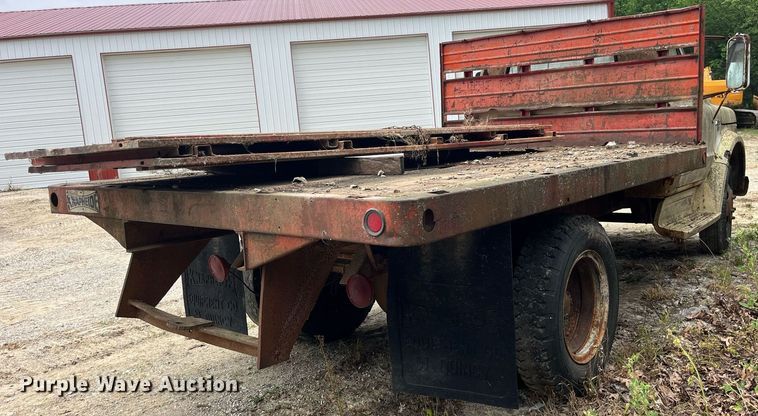 image for item DP0503 1968 Chevrolet C50  dump flatbed truck