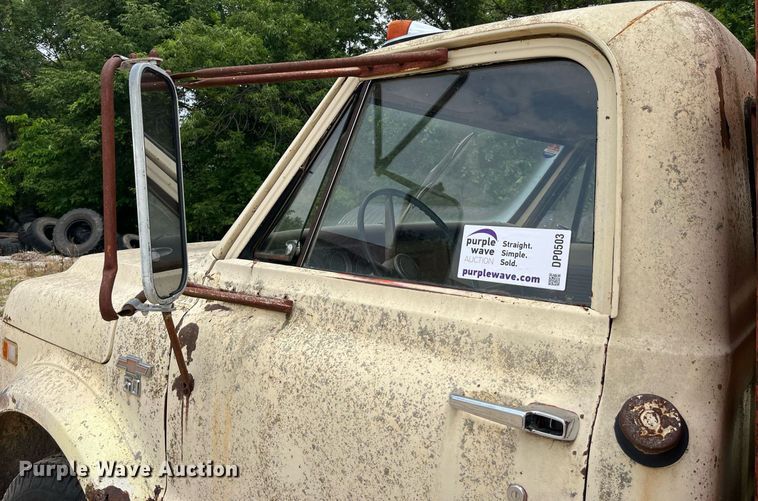 image for item DP0503 1968 Chevrolet C50  dump flatbed truck