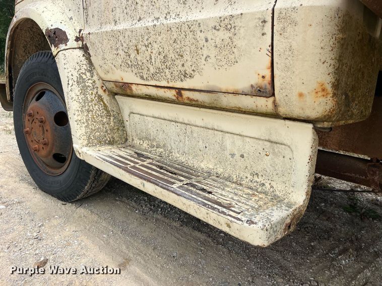 image for item DP0503 1968 Chevrolet C50  dump flatbed truck