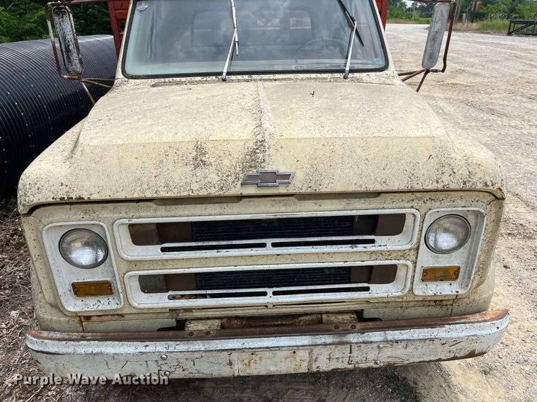 image for item DP0503 1968 Chevrolet C50  dump flatbed truck