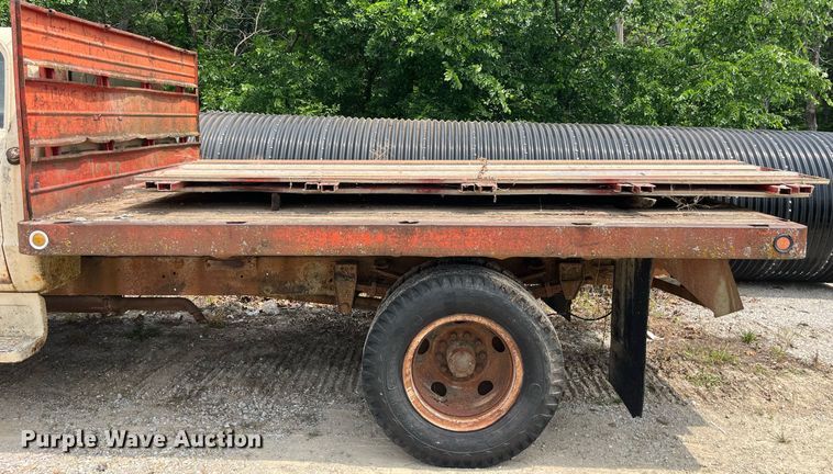 image for item DP0503 1968 Chevrolet C50  dump flatbed truck