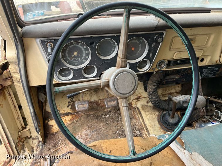 image for item DP0503 1968 Chevrolet C50  dump flatbed truck